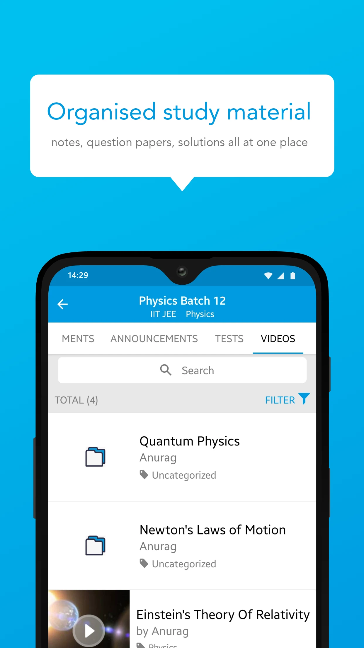 Learning Adda screenshot