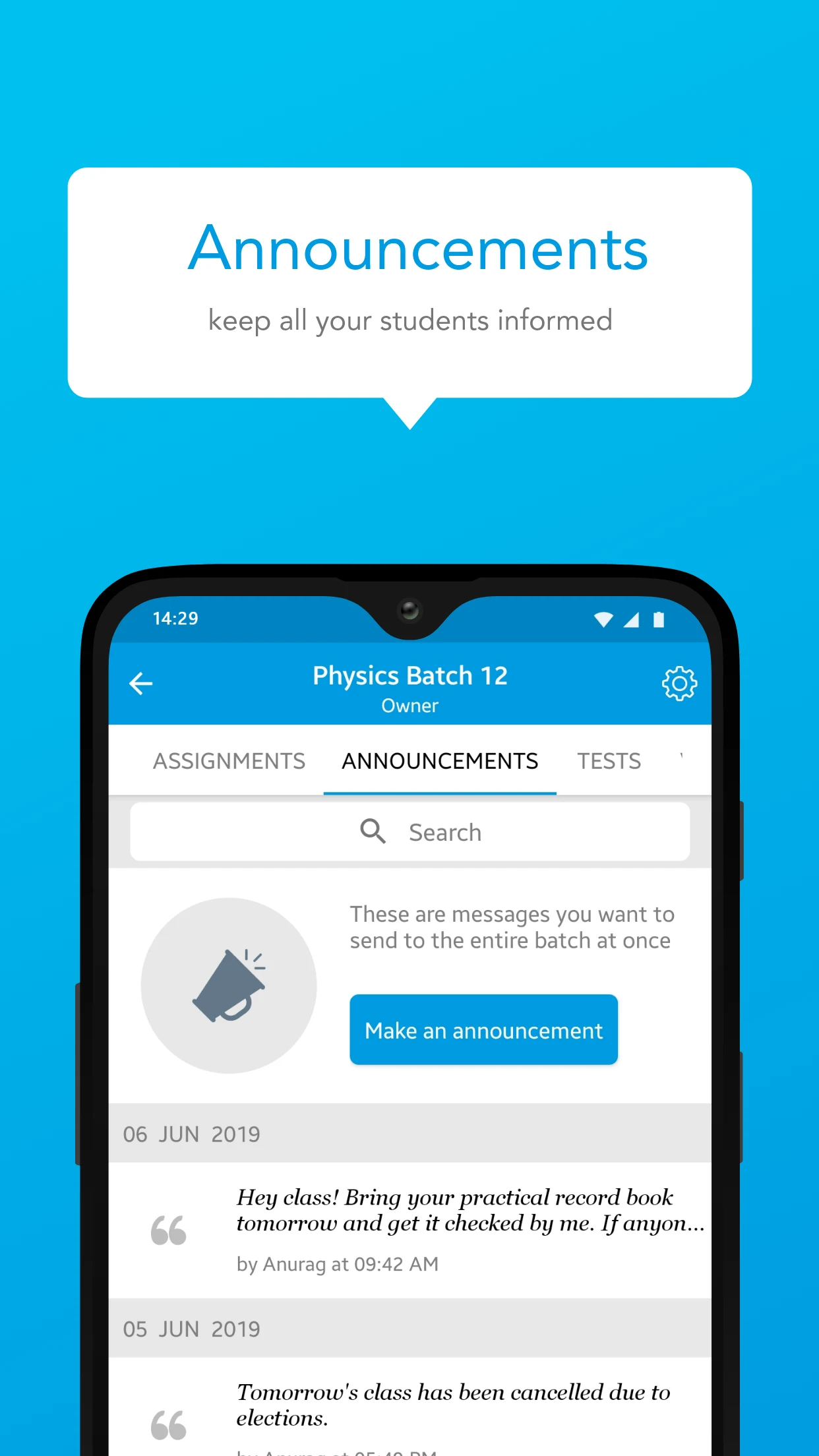 Learning Adda screenshot